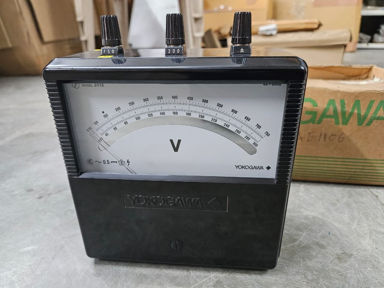 NEW YOKOGAWA AC VOLTMETER 201319 FREE FAST SHIPPING