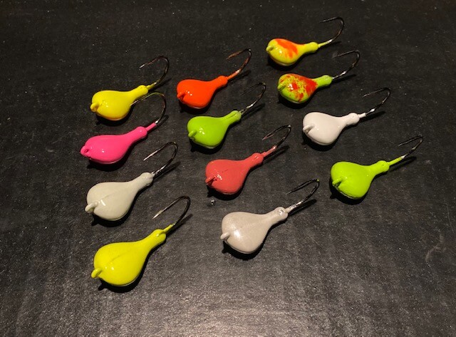 10 Sparkie Jigs Tog 1/4oz, to 1.5oz With Mustad 2X Black Nickel Ultra Point Hook