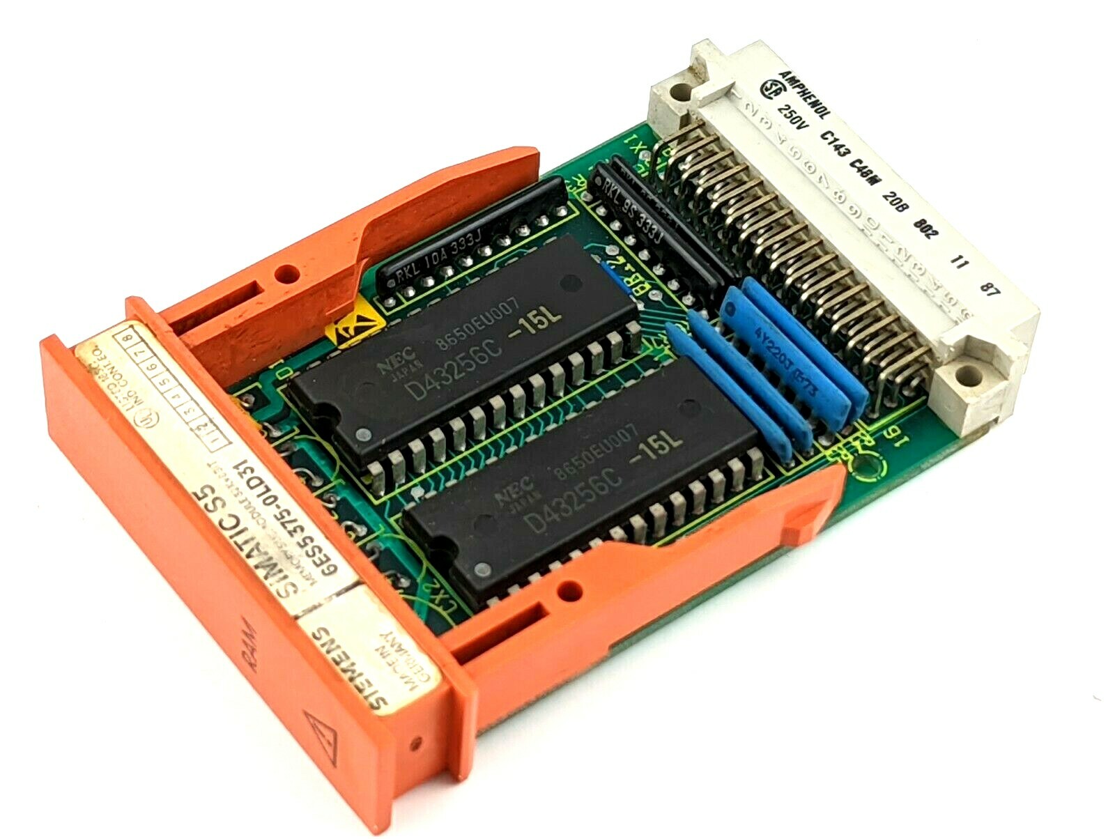 Siemens 6ES5375-0LD31 SIMATIC S5 Memory Module 32KBYTE RAM 6ES53750LD31