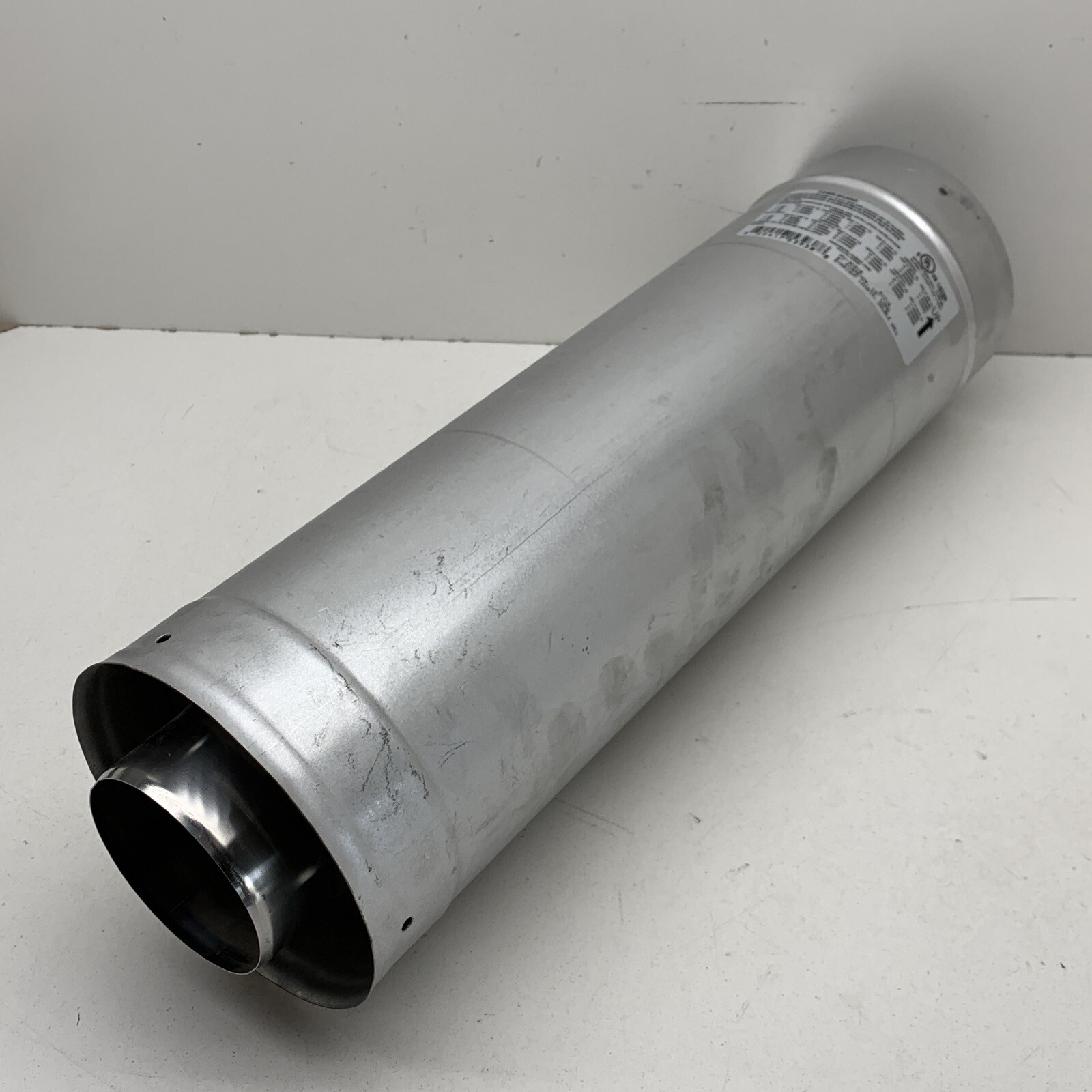 Corr/Guard 3CG18 Stainless Steel Double Wall Straight 18" Gas Vent Flue Pipe 3"