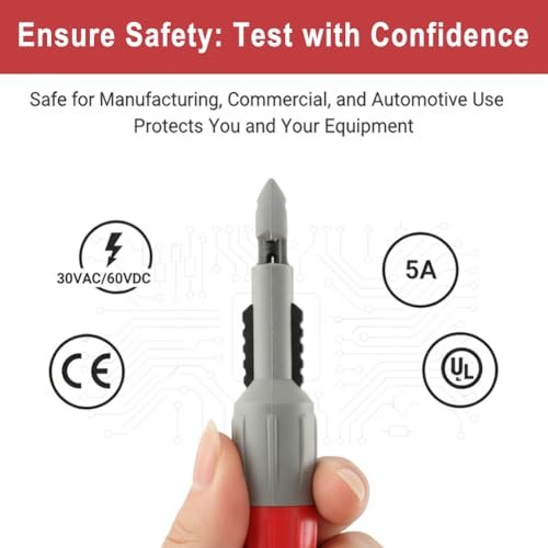 Wire Piercing Probe, Insulation Piercing Clip Set for Multimeter Voltage
