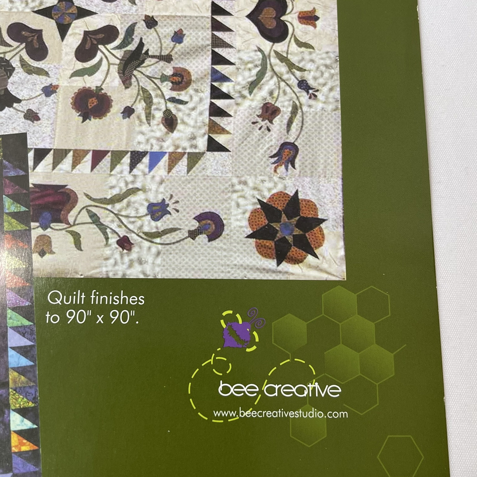 Country Blessings Applique Pattern Bee Creative 90" x 90" Acrylic Template