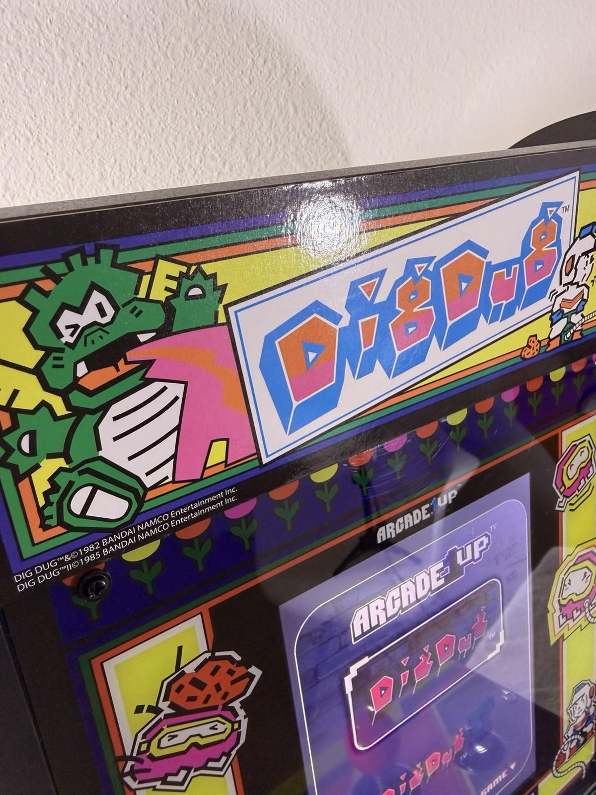 Arcade 1UP Dig Dug / Dig Dug 2 Counter Cade Tabletop Game 🪏🔥