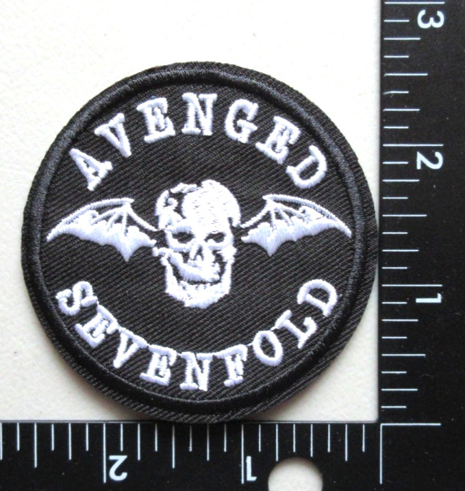 🔥AVENGED SEVENFOLD METAL BAND BATTLE VEST JACKET EMBROIDERED IRON ON PATCH