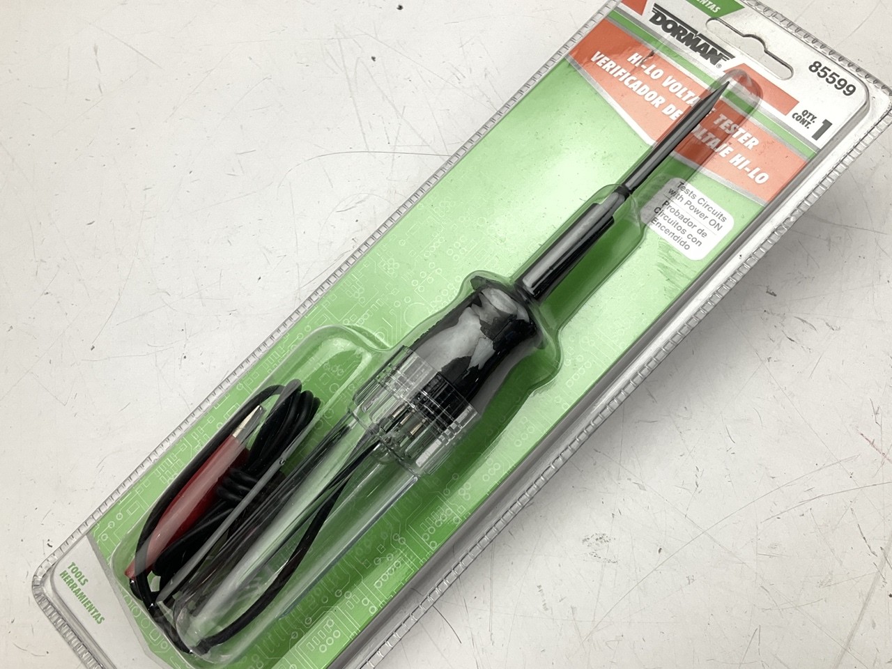 Dorman 85599 Hi-Lo Electric Voltage Tester 6V 12V
