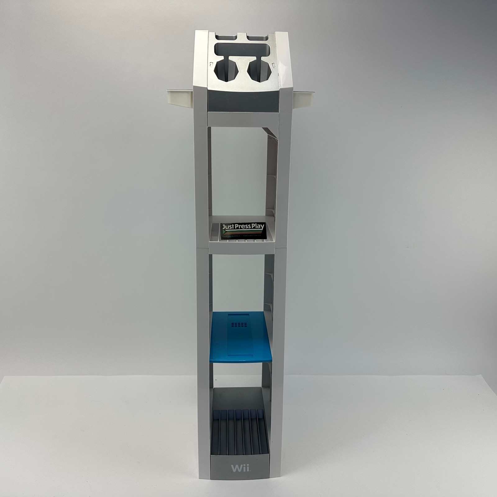 Nintendo Wii Storage Tower Rack Stand Holds Console, Games, & Controllers 35.5"