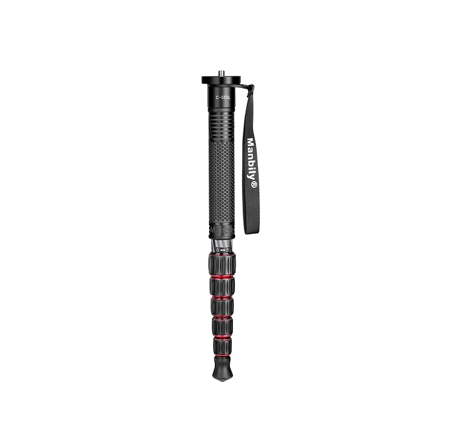 Manbily Portable Monopod Lightweight Portable Monopod 6-Section Camera Stand US