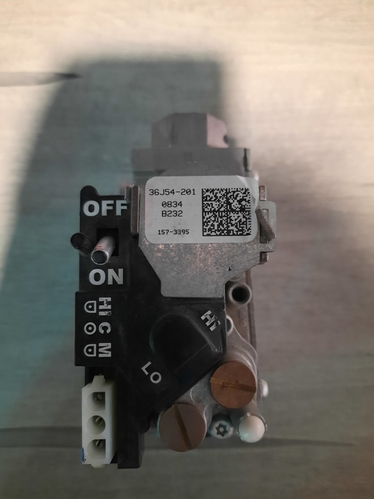 WHITE RODGERS GAS VALVE 36J54-201 D674541P01 (AB 1700) V2