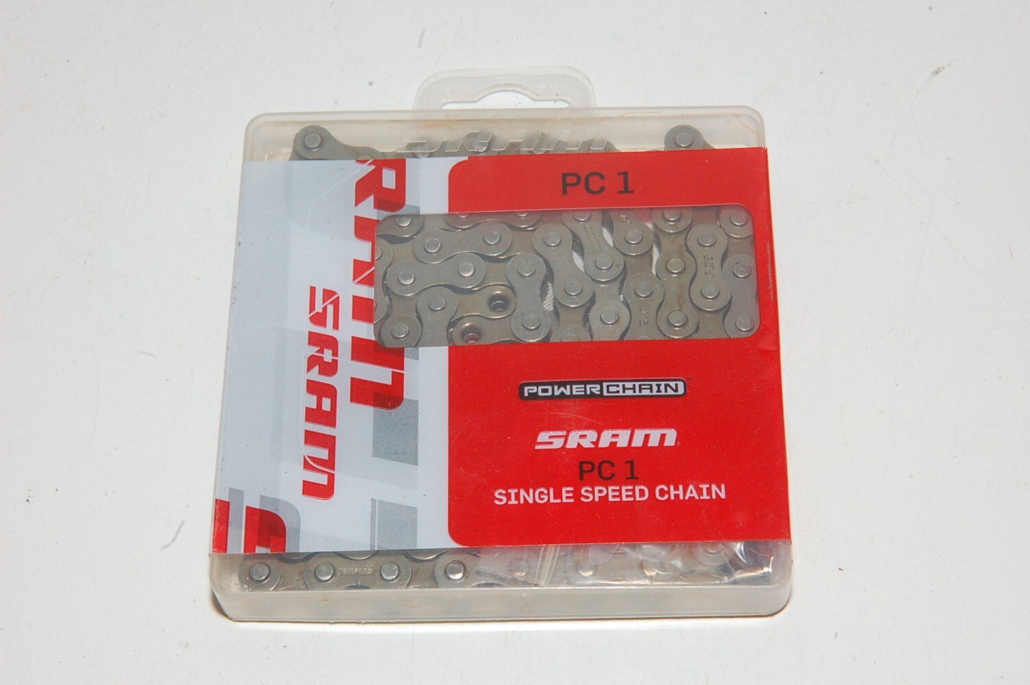 SRAM PC-1 Chain Single Speed 1/2" x 1/8" 114 Links Steel Silver