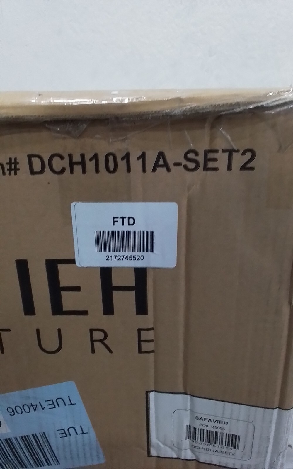 Safavieh LEVY DINING CHAIR, Reduced Price 2172745520 DCH1011A-SET2