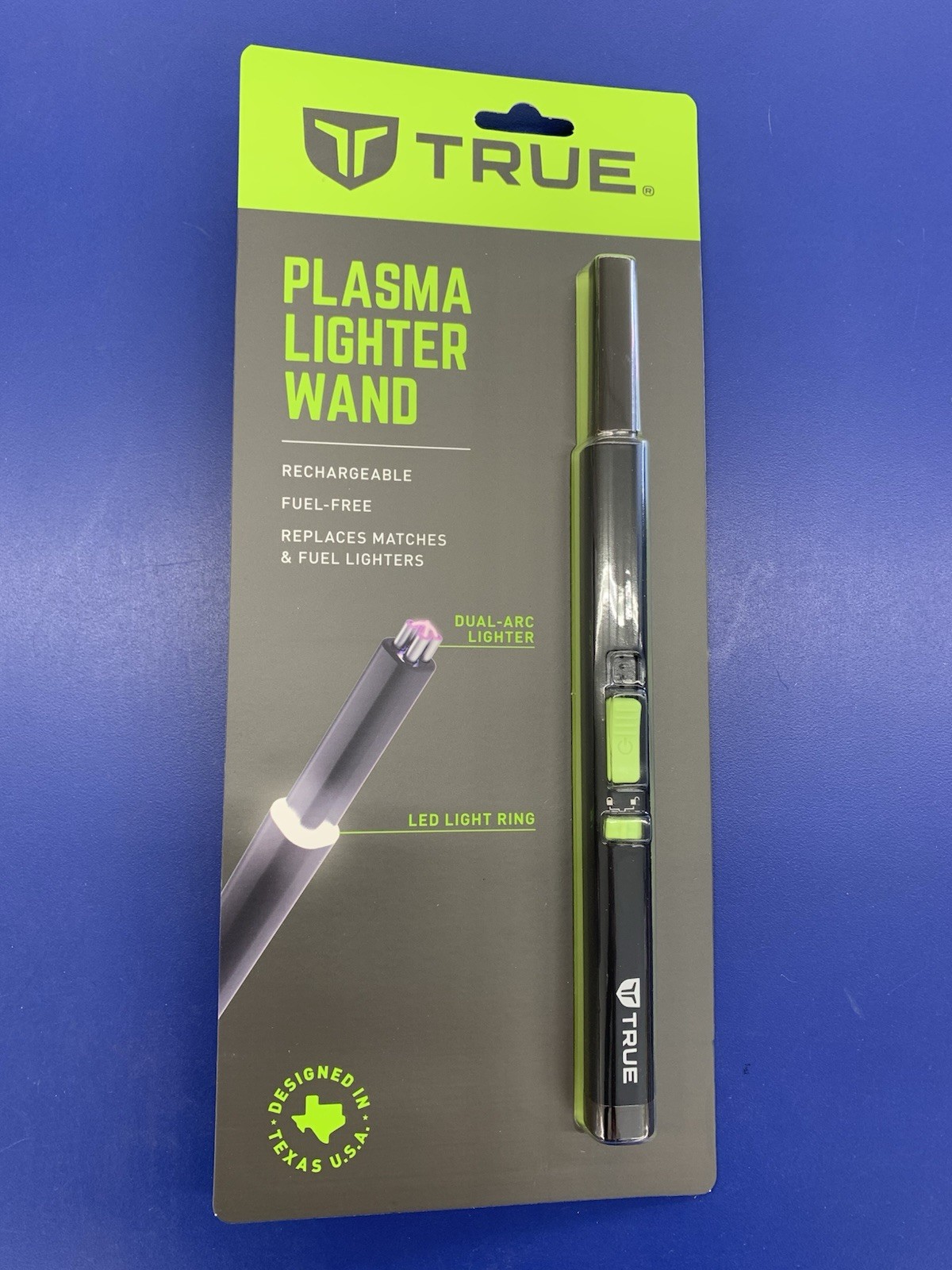 True Plasma Lighter Windproof, Waterproof, USB Rechargeable