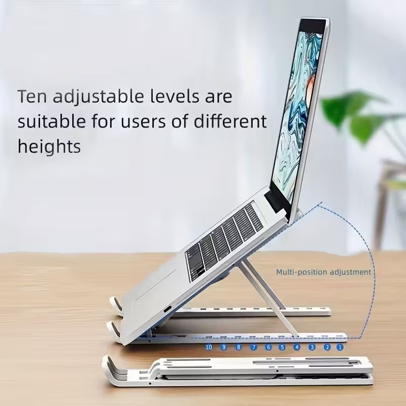 Laptop Stand – Adjustable Foldable Cooling Base