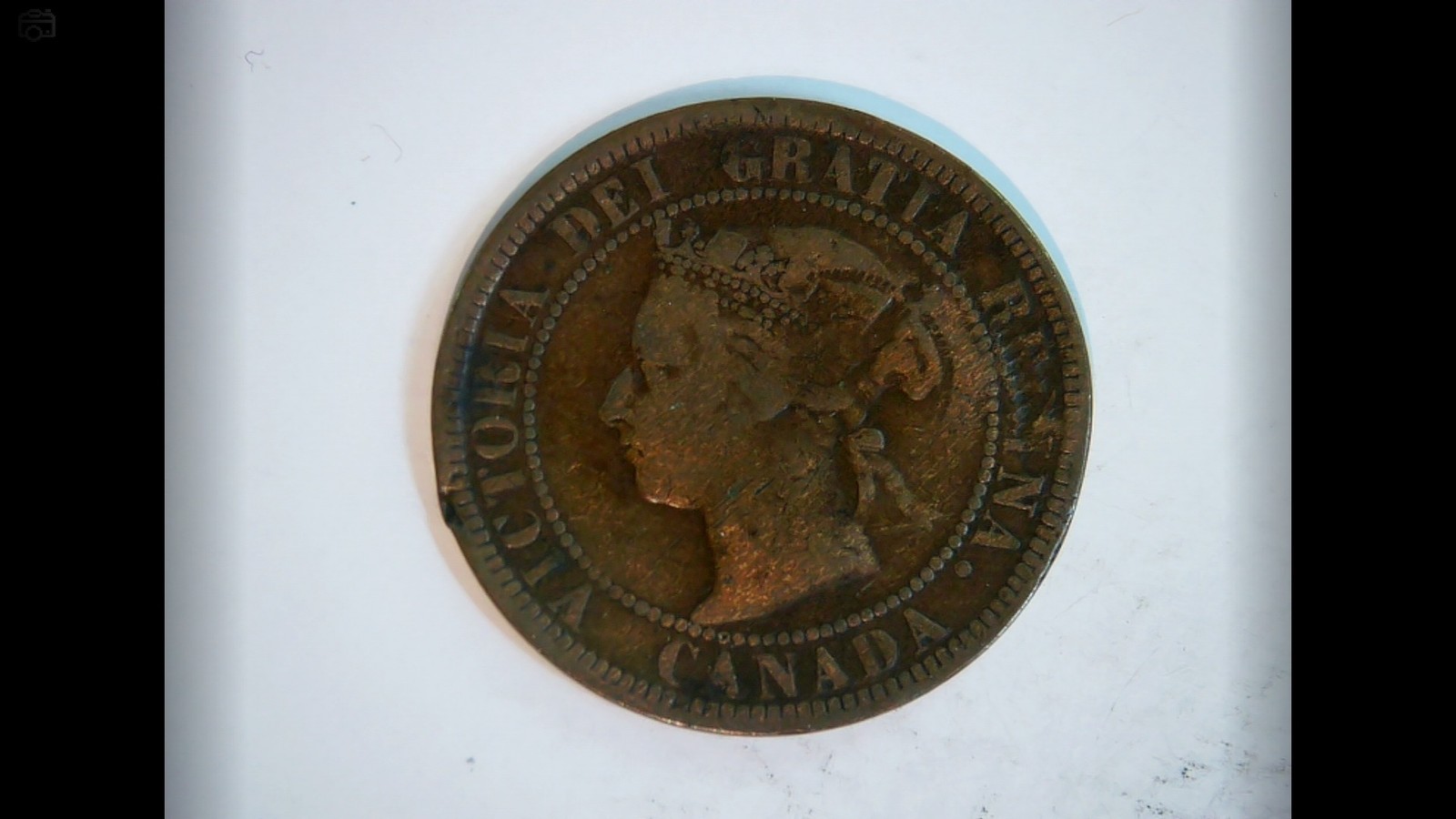 Canada 1886 1 Cent Victoria Large Cent Coin