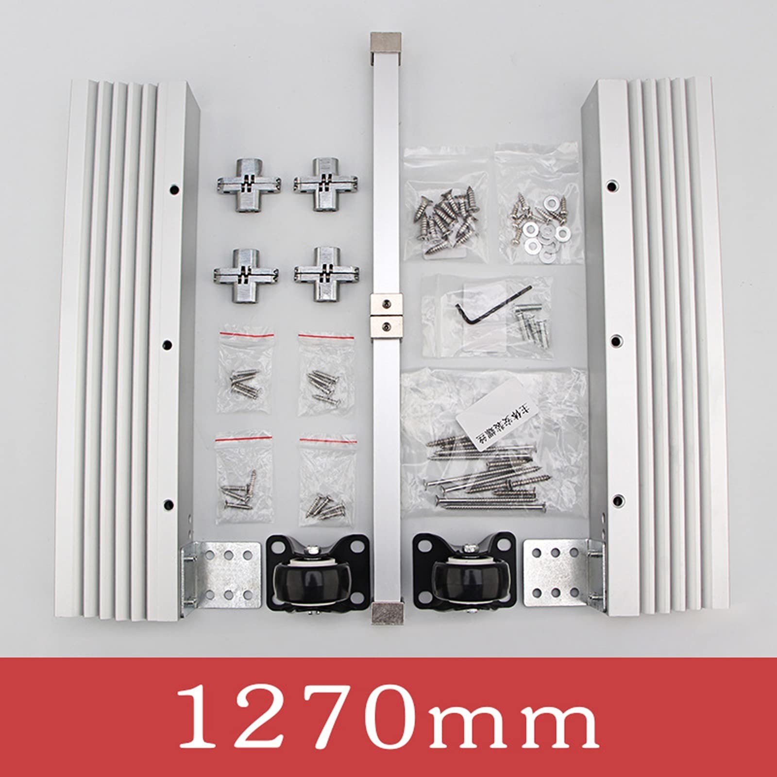 Full Extension Table Slide, Aluminum Telescopic Cabinet Table Guide Rail Hing...