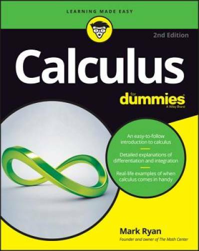 Calculus For Dummies - Paperback By Ryan, Mark - VERY GOOD