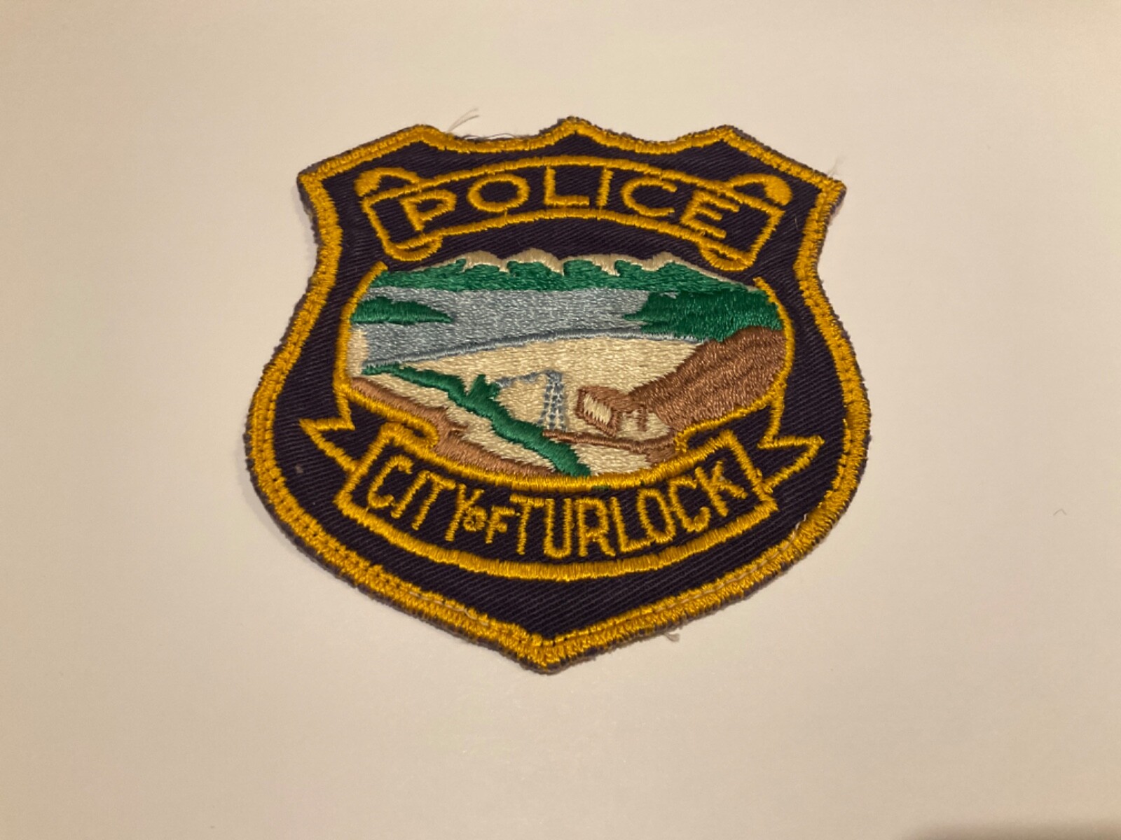 Old Turlock Police State California CA