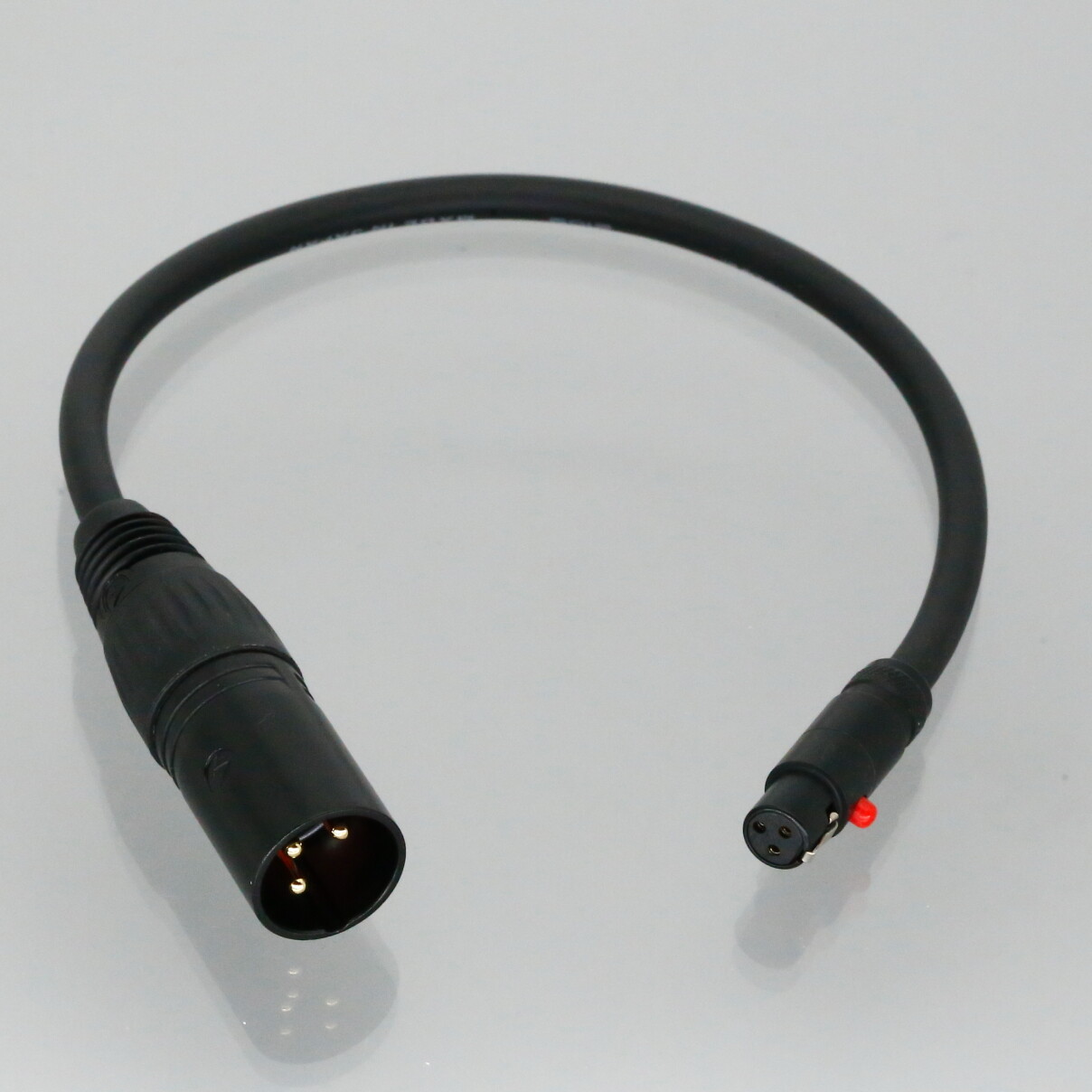 Mini-XLR TA3F to XLR 3Pin M Cable L-4E6S For NI Microphone Accelerometer Signal
