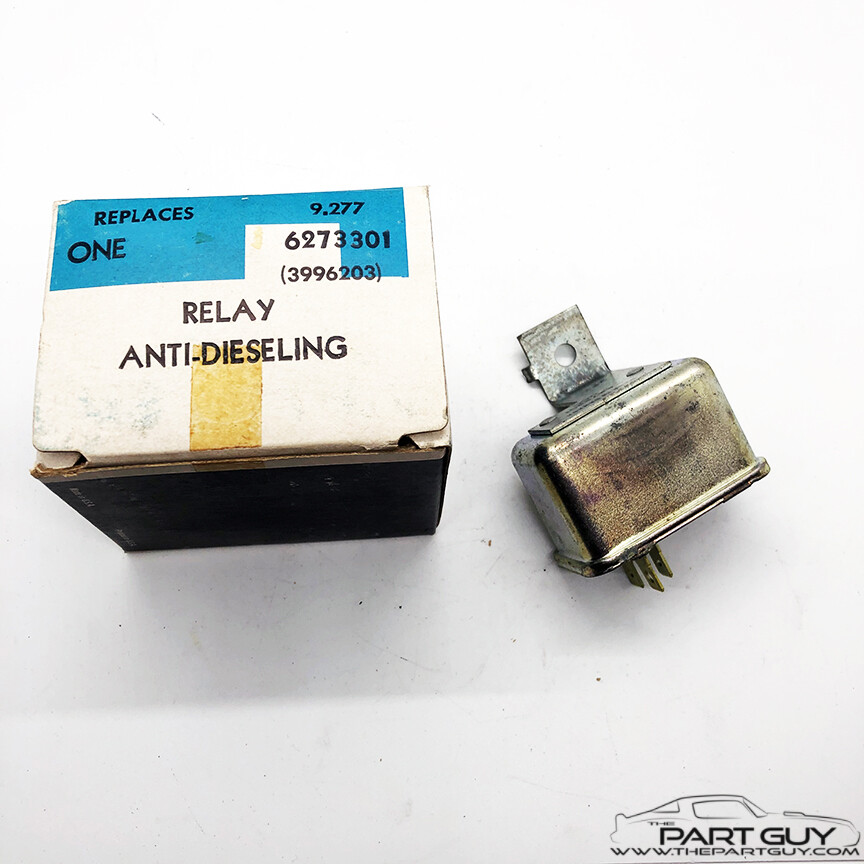 NOS 71-72 CHEVY A/C ANTI-DIESELING RELAY AC New Old Stock Conditioning Camaro