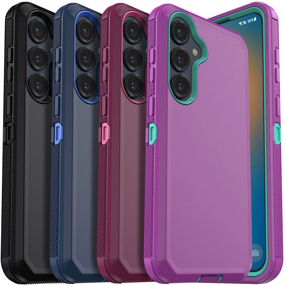 For Samsung Galaxy S25 FE 5G Shockproof Hard Case Rugged Hybrid Protective Cover