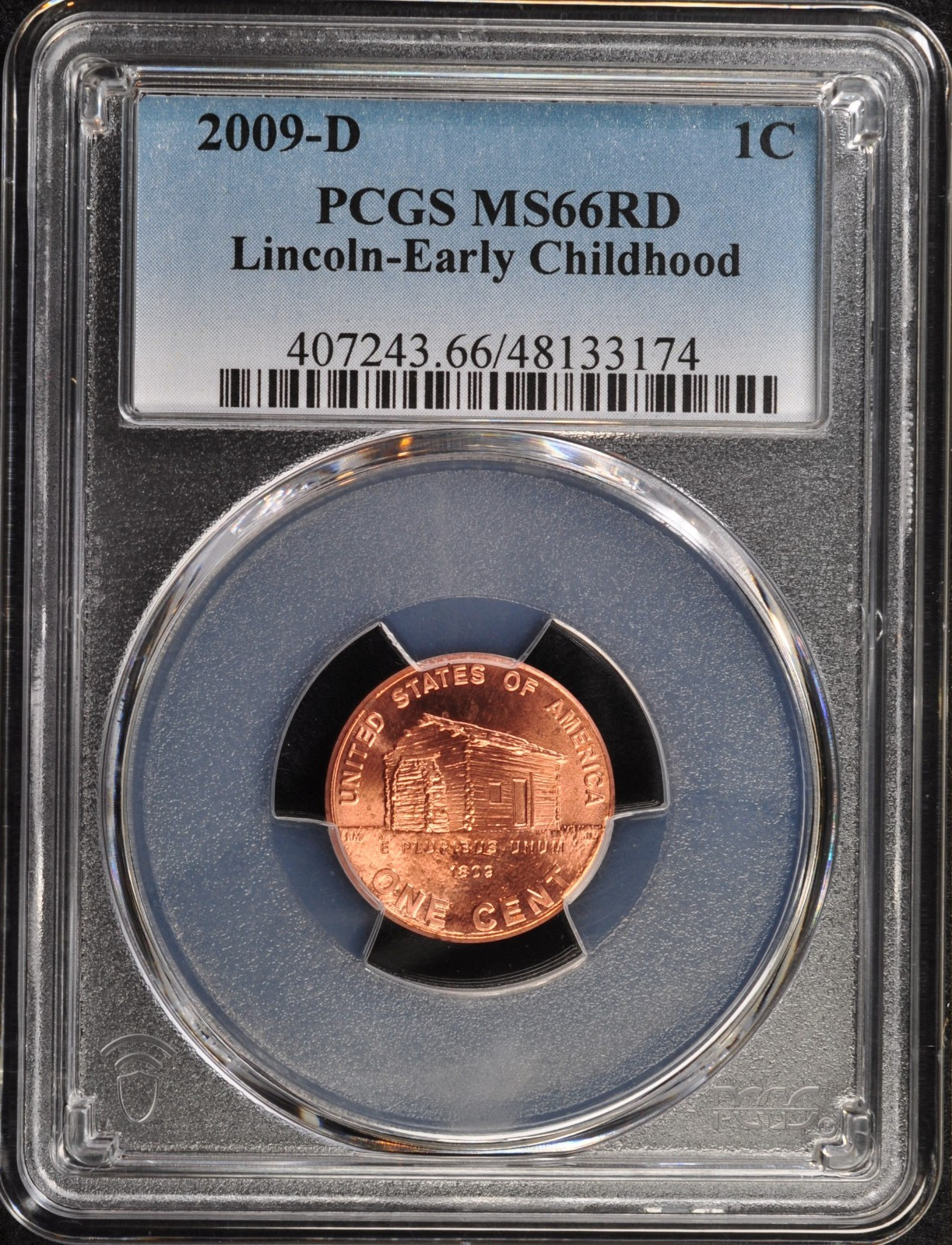 2009-D Lincoln Cent - Early Childhood PCGS MS66RD
