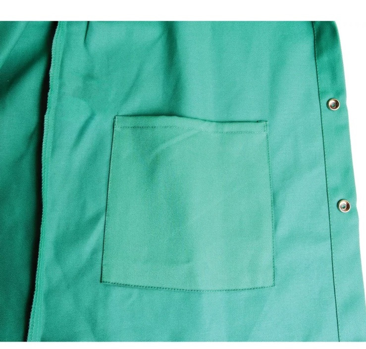 F9-30C Black Stallion TruGuard™ 200 FR Cotton Welding Jacket Green Unisex 3XL