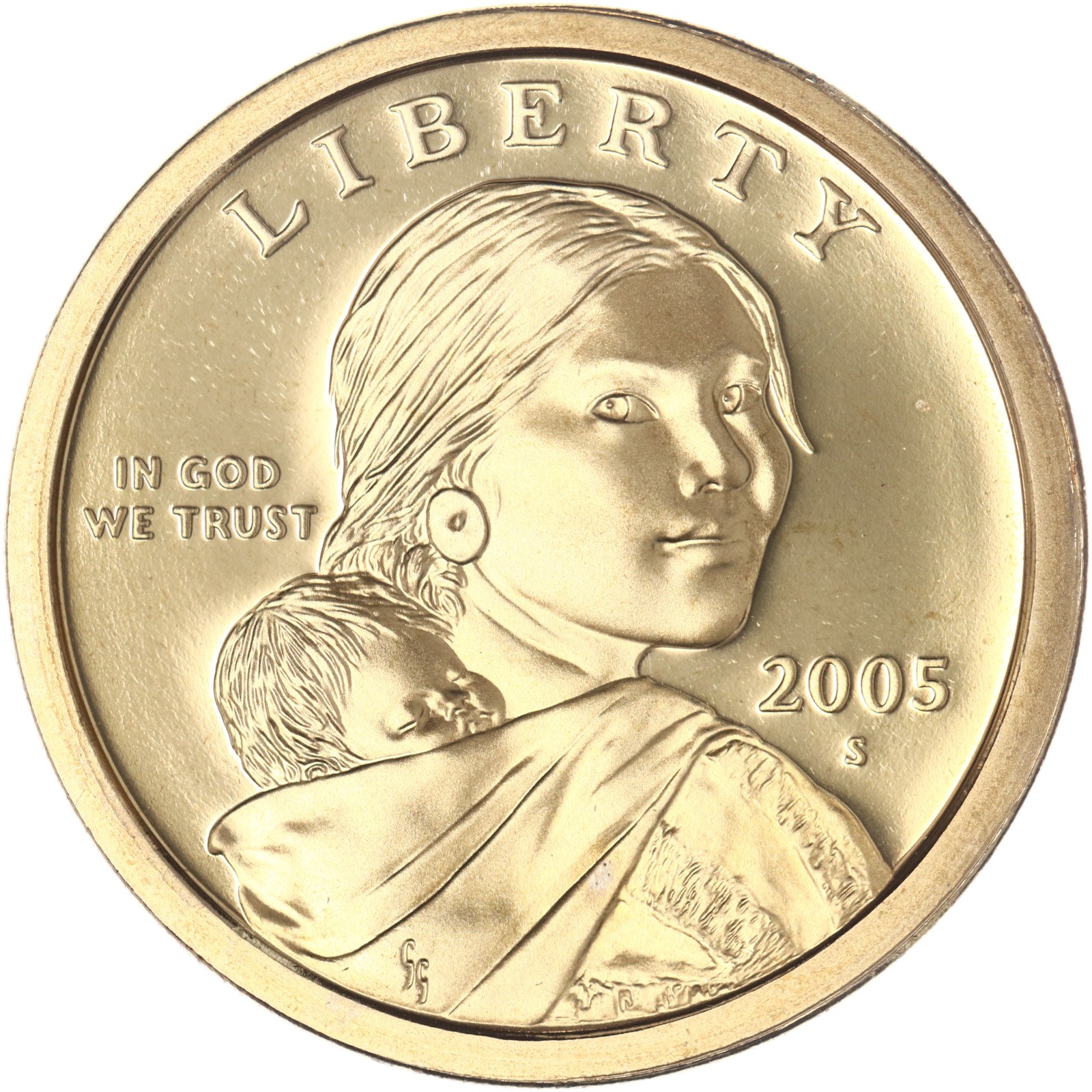 2005 S Native American Sacagawea Dollar Gem DCam Proof
