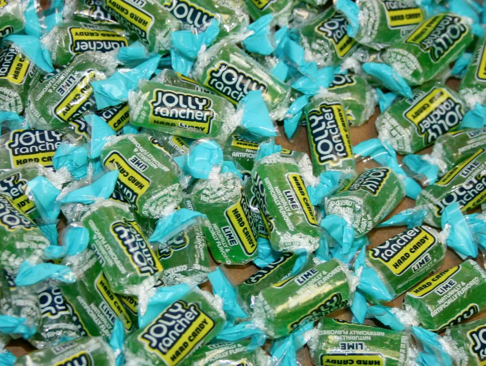 Jolly Rancher LIME 2 lbs. hard candy ~ TWO Pounds (32 ounces) Candy