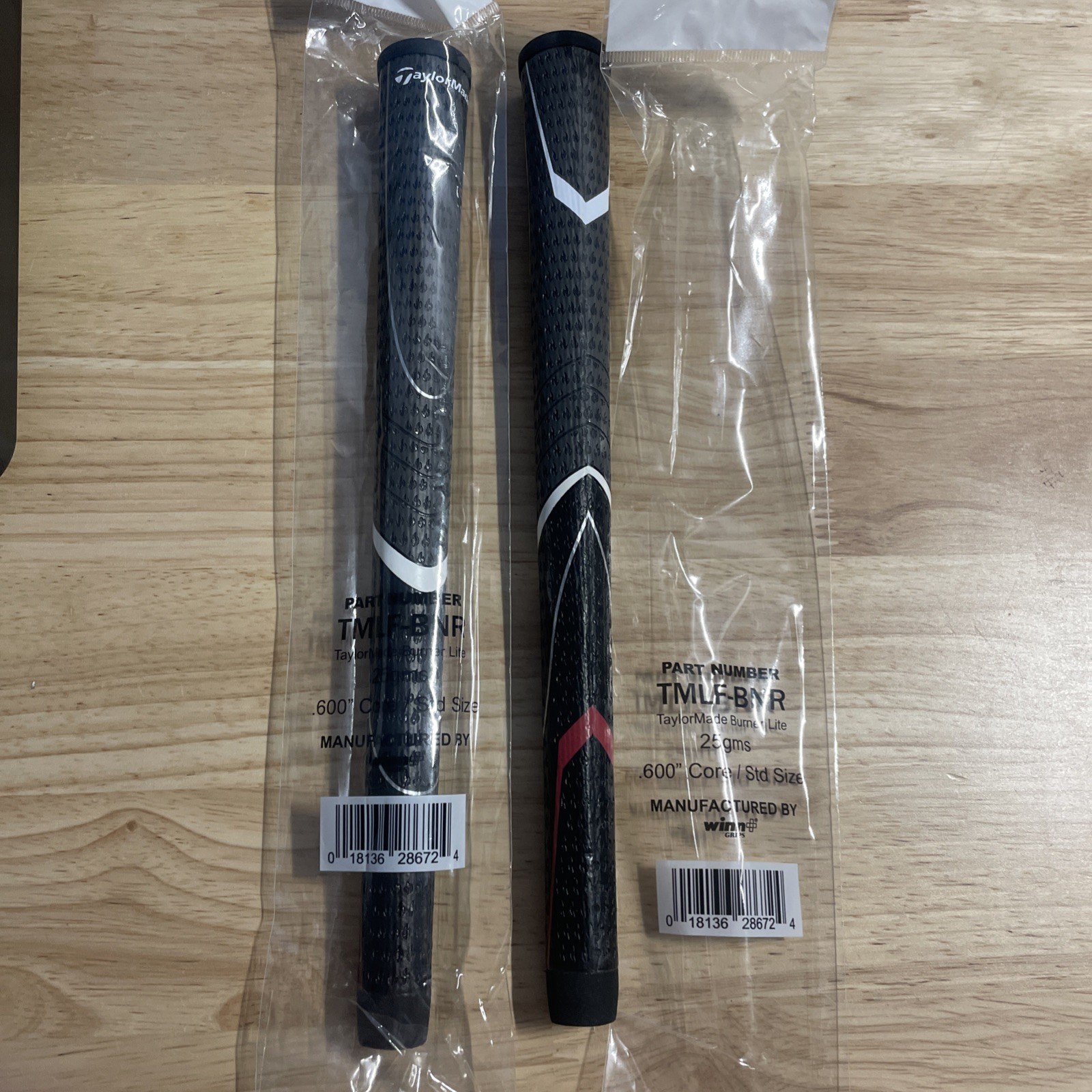 1x - Taylormade Burner Lite Golf Grip By Winn Standard Size .60 TMLF-BNR New!