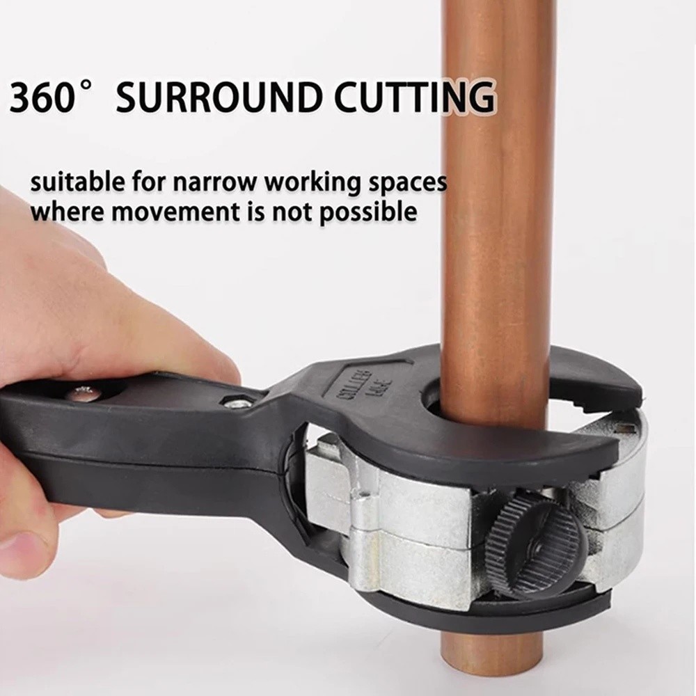 Ratcheting Tubing Cutter Tool Copper Pipe Ratchet Tube, Tube Cutter 8-29mm