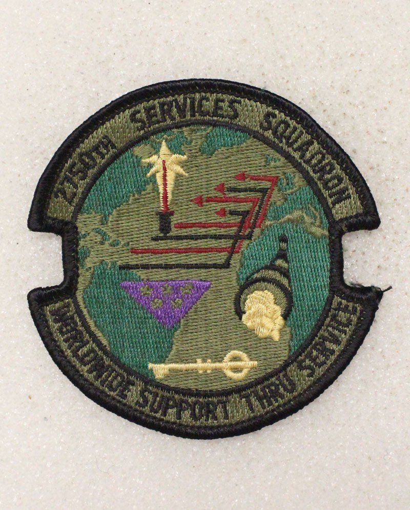 USAF Air Force Patch 4497 - 2750th Service Squadron - subdued