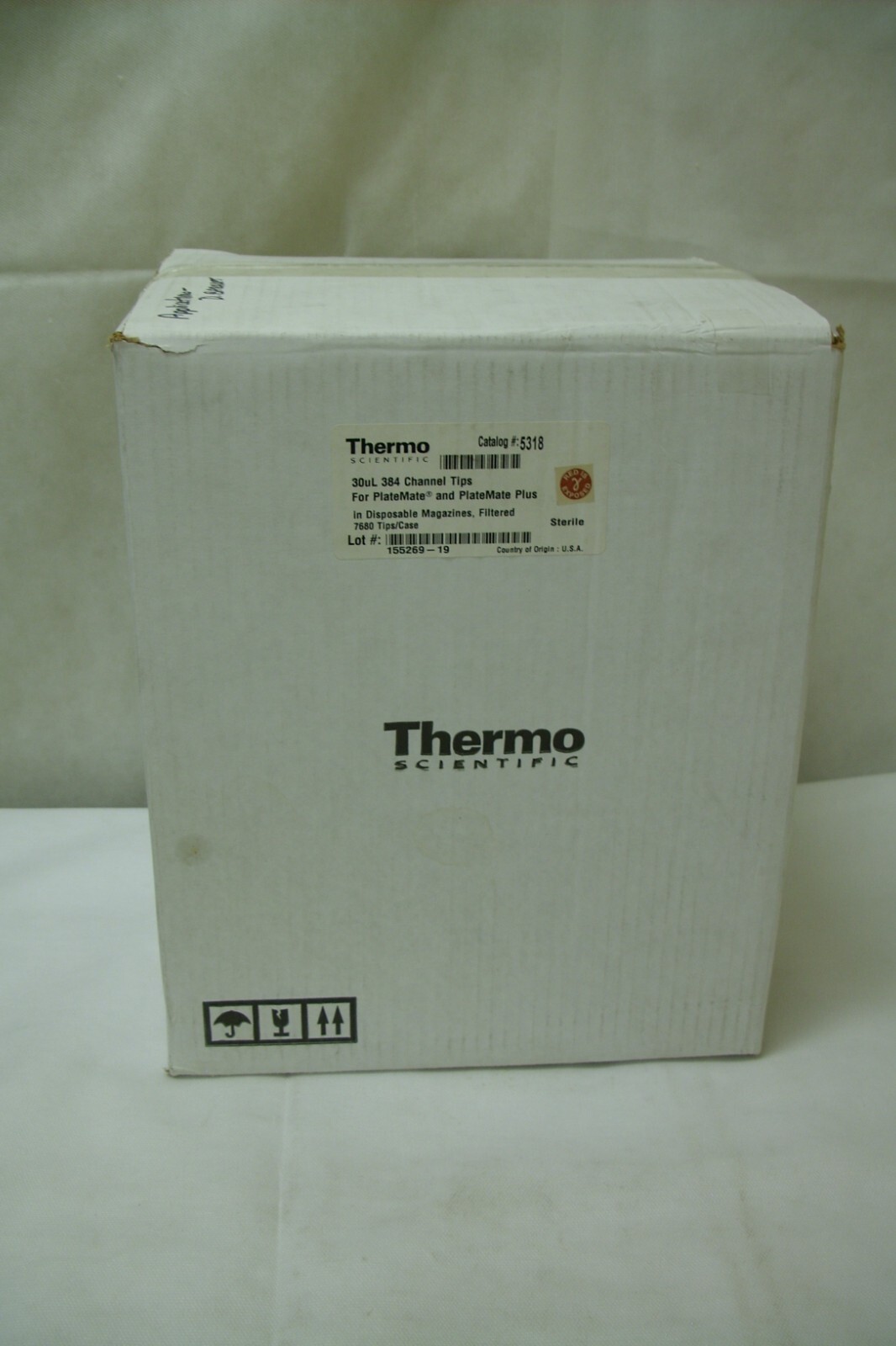 Thermo Scientific 30uL 384 Filtered Channel Tips for PlateMate #5318 (QTY 7680)