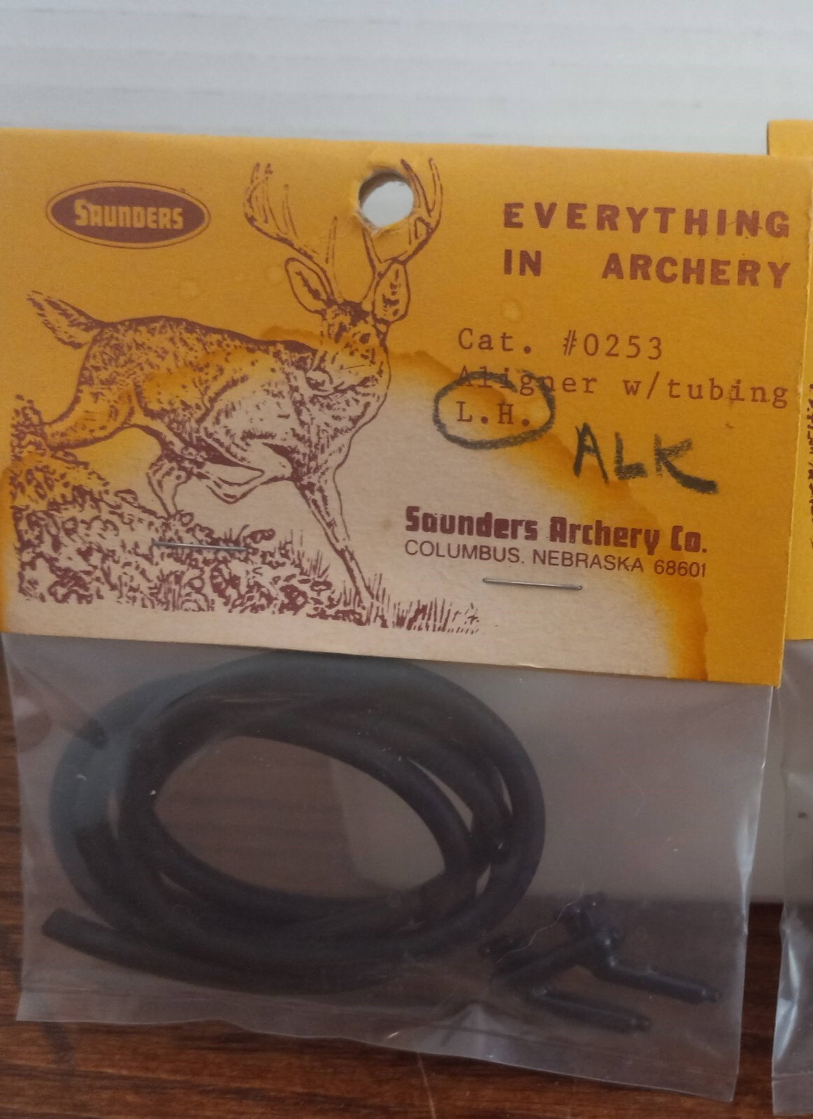 Saunders Archery Aligner With Tubing Black Left Hand