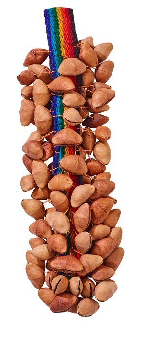 Seed Shaker Chacha XL Hand bell 95 or 120 Seeds Percussion Accessories