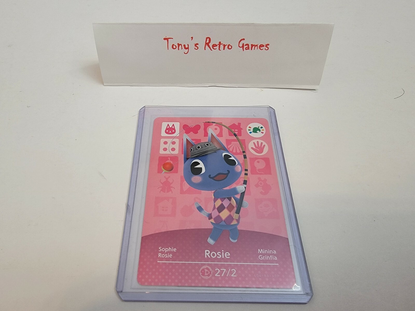 !SUPER SALE! *AMERICAN* ROSIE FESTIVAL ANIMAL CROSSING AMIIBO CARD AUTHENTIC!