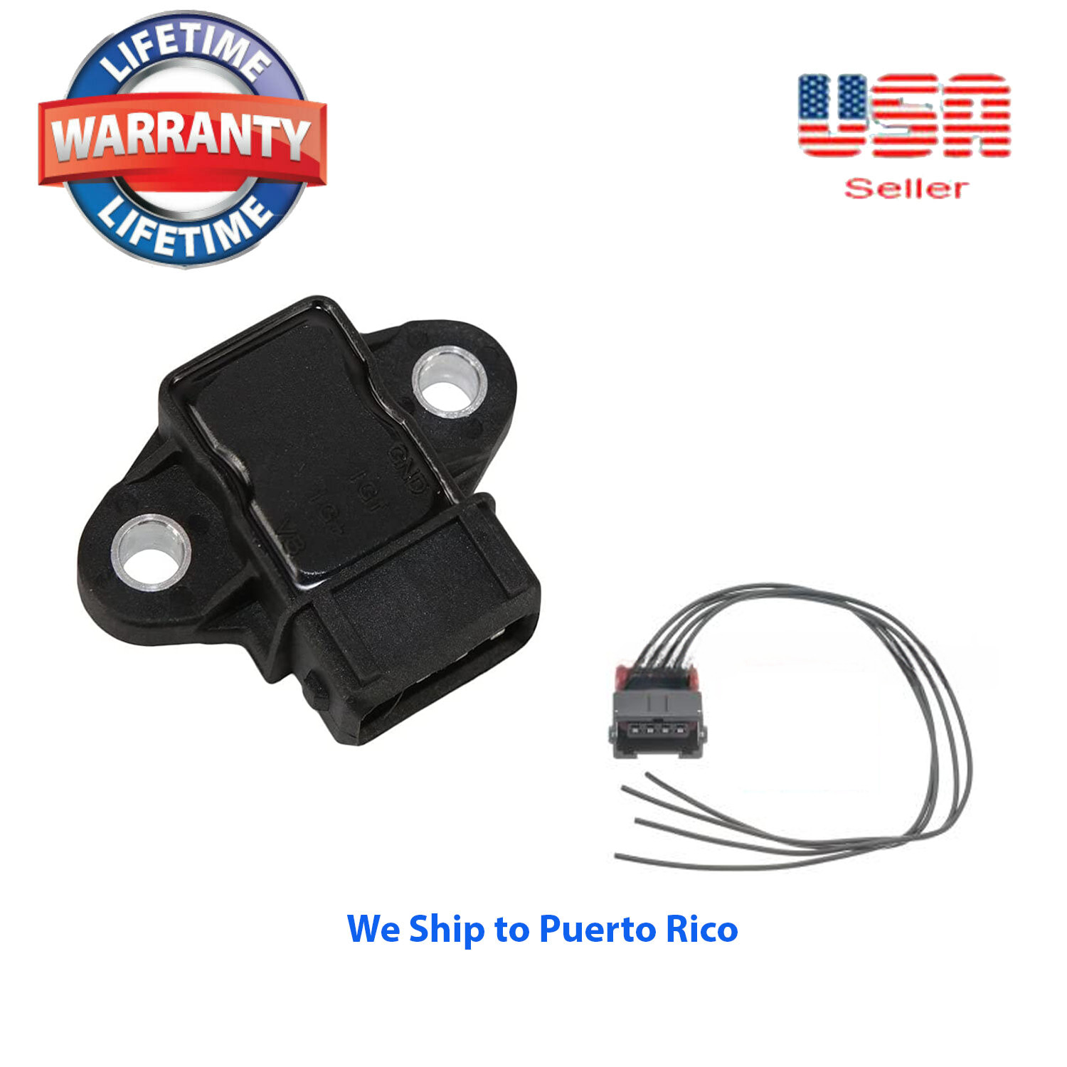 Ignition Misfire Sensor W/CONNECTOR Fits Santa Fe Sonata XG300 XG350 Kia Amanti