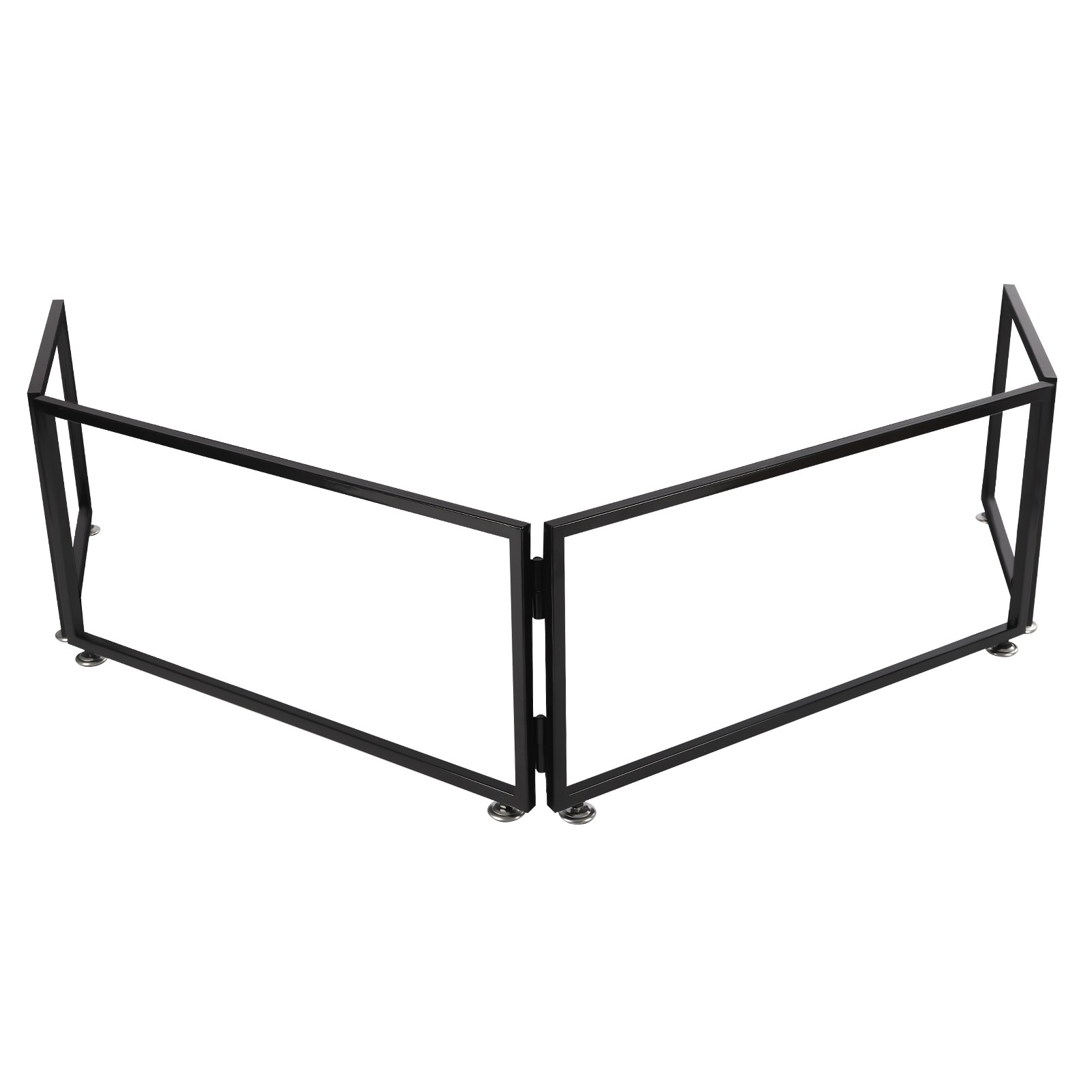 Portable Event Facade 4 Sections Tabletop DJ Booth Foldable Cover Screen NEW