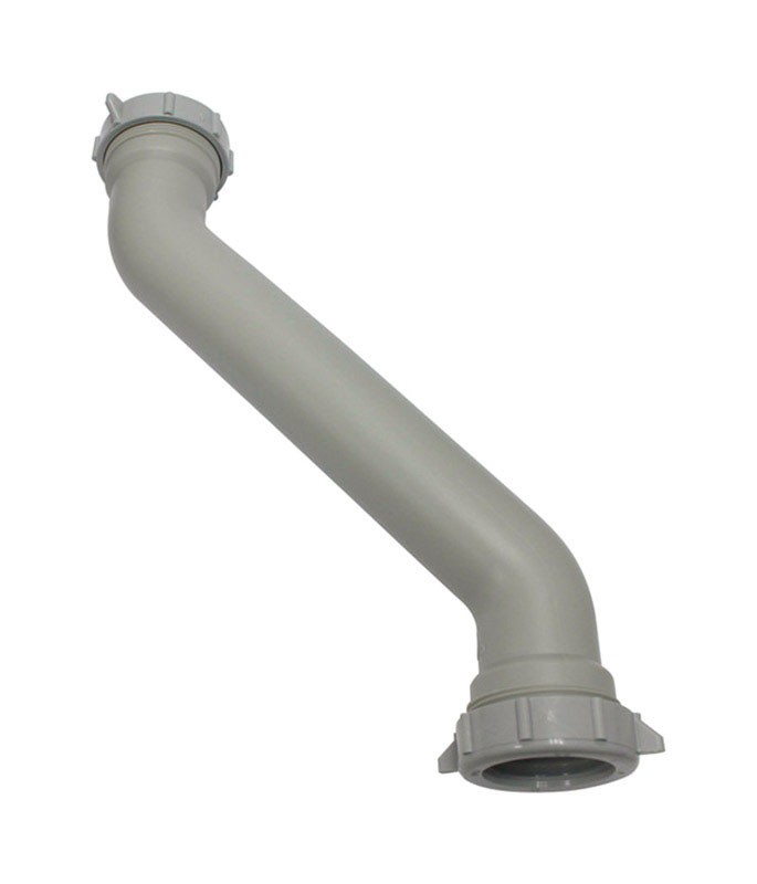 Keeney PP944W Plastic White Slip Joint Extension Tubes 1-1/4 Dia. x 6 L in.