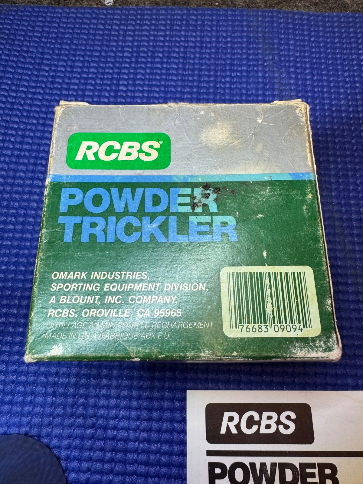 RCBS powder trickler #09094 with box