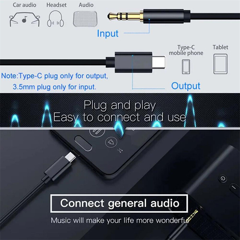 2 PCS For IPhone 15 Pro Max 15 Plus 8 Pin to 3.5mm AUX Audio Car Adapter Cord