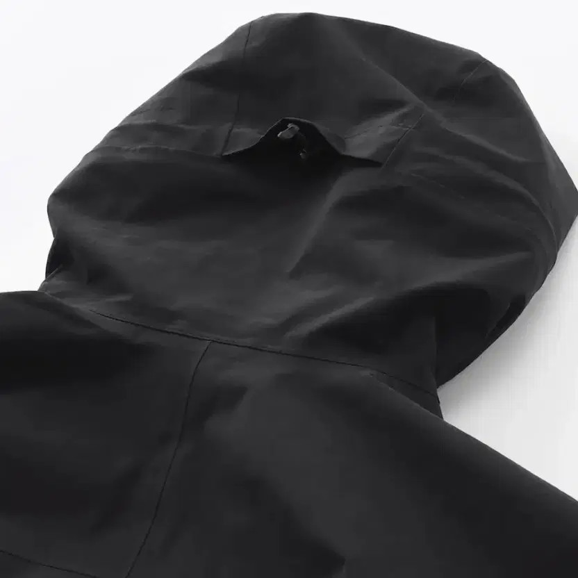 Nanamiya Waterproof Cotton Nylon Hooded Windbreaker Blue Unused
