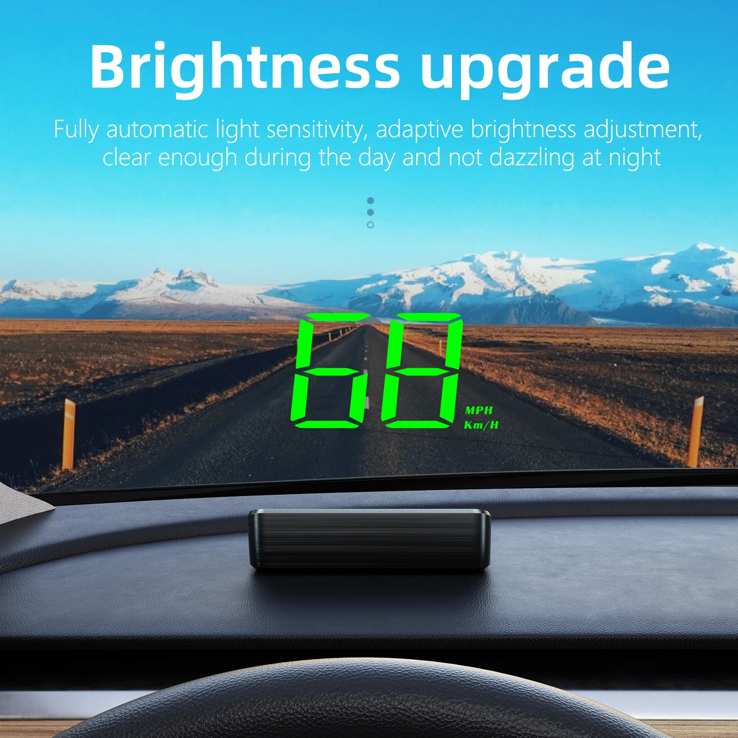 Universal Car HUD GPS Speedometer Digital Head Up Display Windshield Projector