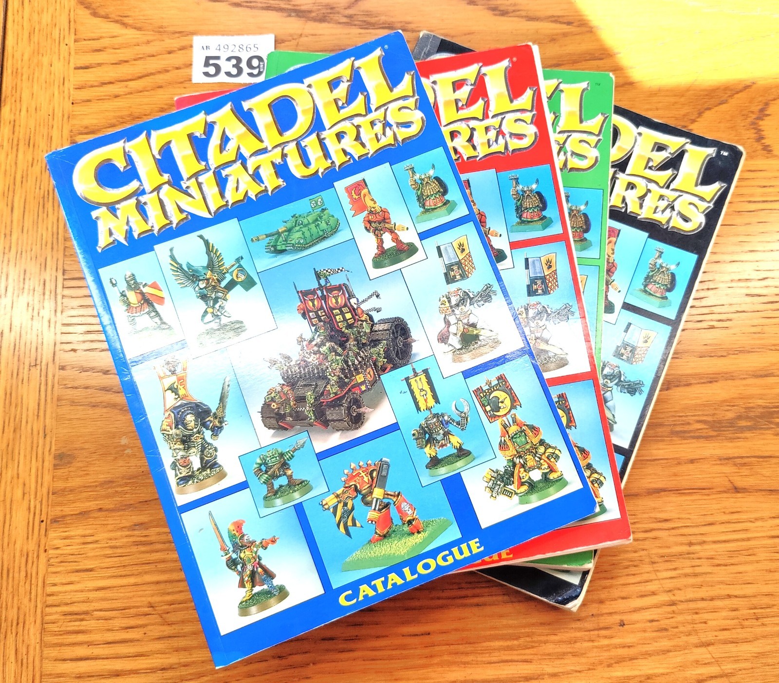 1991 Citadel Catalogue COMPLETE COLLECTION All 4 Sections Games Workshop RARE