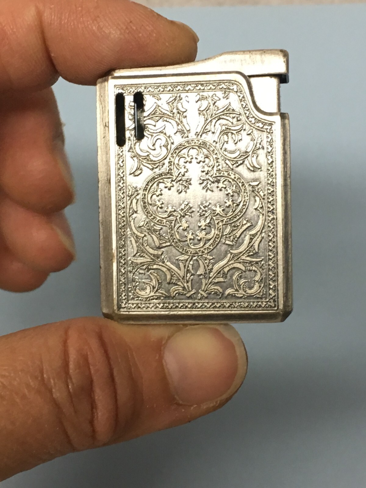 COLLIBRI LIGHTER MADE IN JAPAN ETCHED SCROLL DESIGN