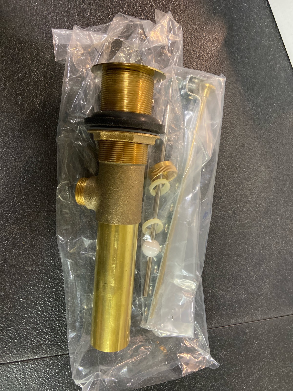 Jaclo 739-PB Pop-Up Lavatory Drain - Less Overflow - Polished Brass