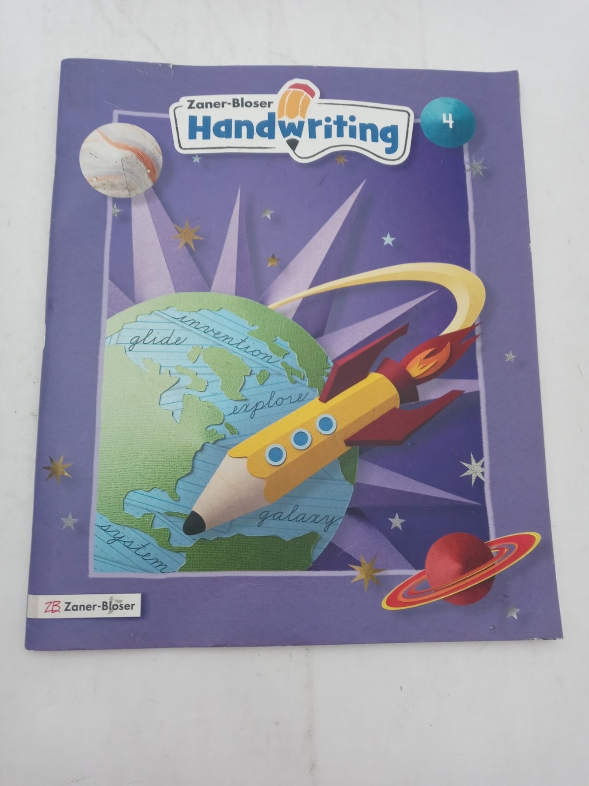 Zaner Bloser Handwriting 4 Workbook Unused 9781453142462