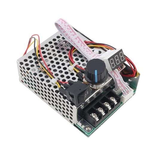 PWM DC Motor Speed Controller, DC 10-55V 60A LED Display Stepless 12V 24V 36V