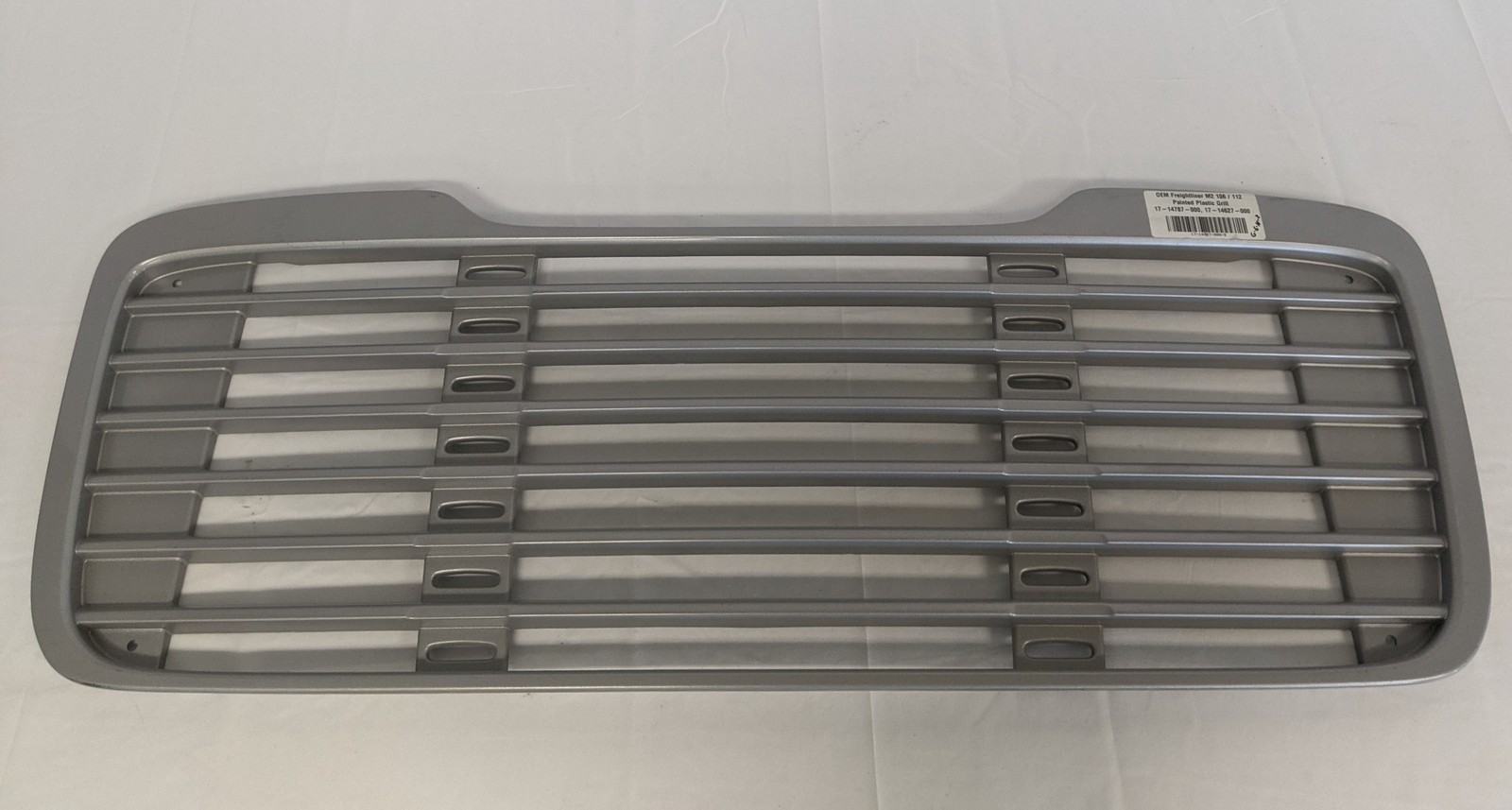 Freightliner M2 Argent Silver Painted Grille - P/N  17-14787-000