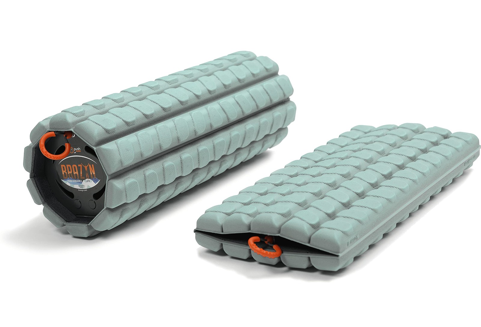 Brazyn Morph Foam Roller Collapsible Travel Foam Roller for Back Pain Relief,...