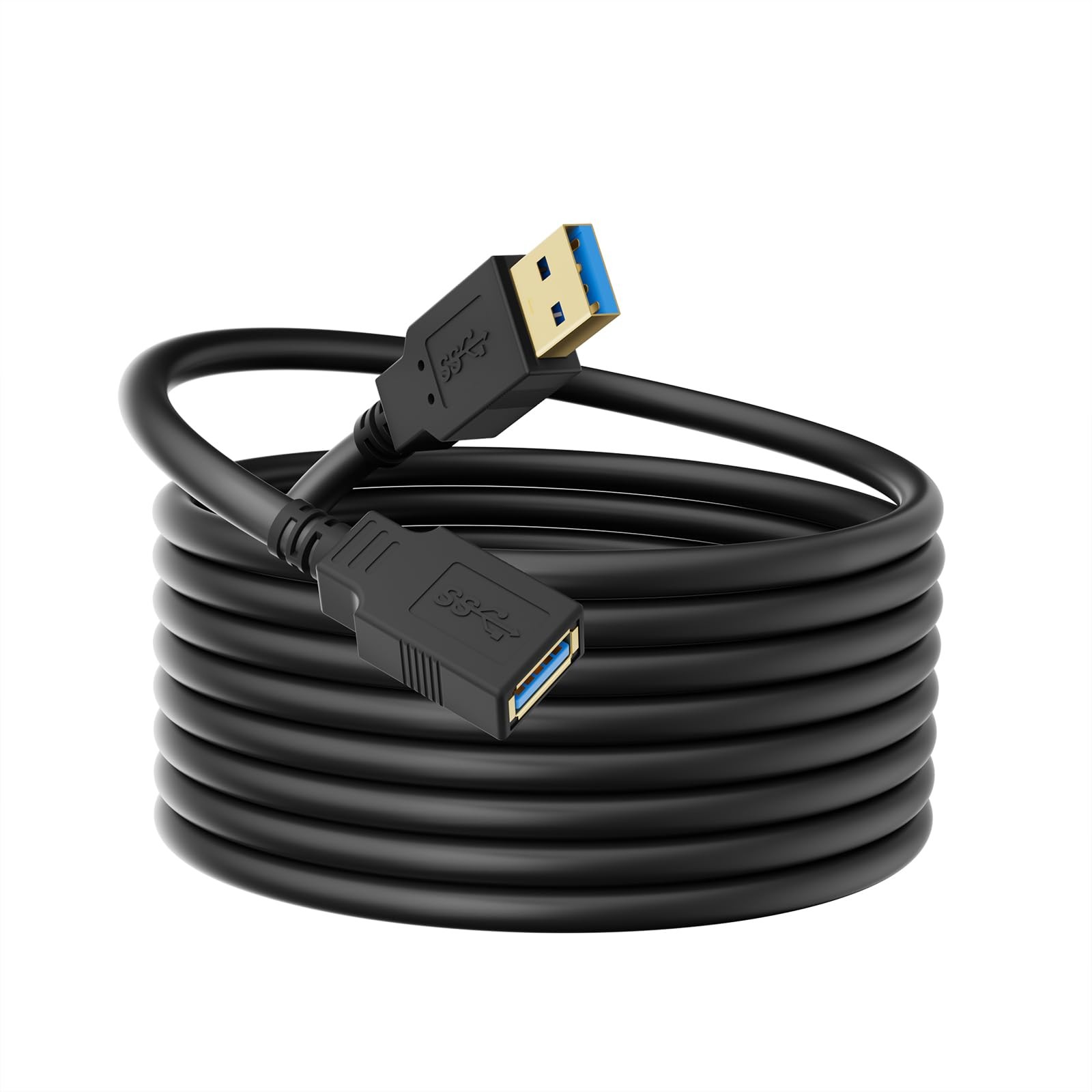 USB 3.0 Extension Cable 20FT, 5Gbps Data Transfer, Male to Female,Enjoy Ultra...