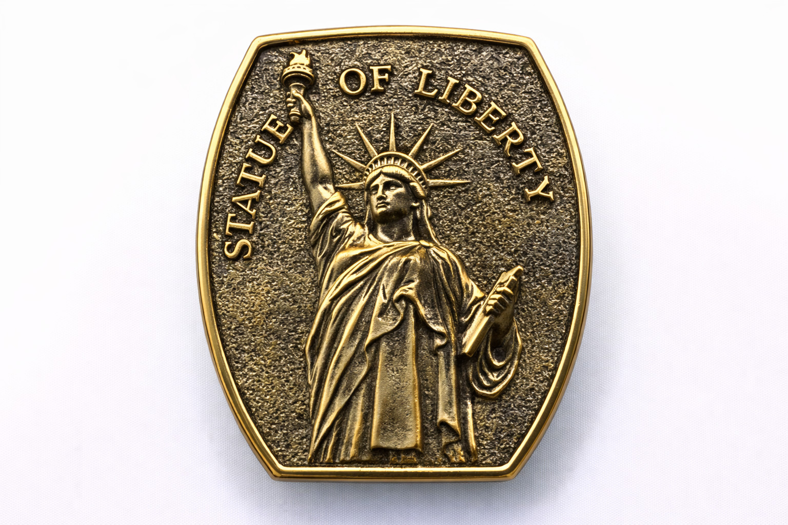 Statue of Liberty National Monument Walking Staff Medallion